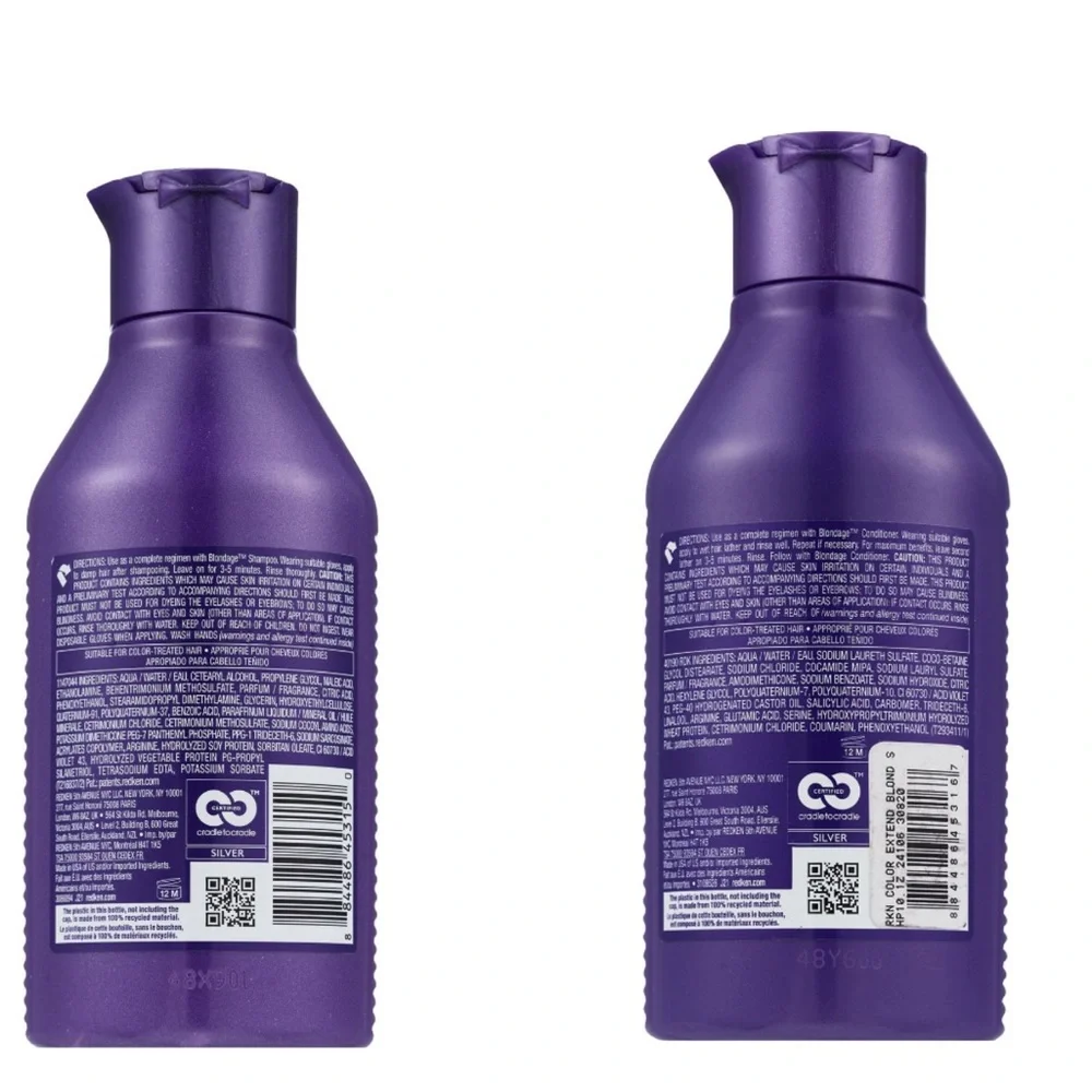 REDKEN Color Extend Blondage Purple Shampoo & Conditioner 10.1oz Duo Set NEW - Picture 2 of 2